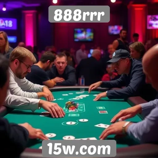 Plataforma 888rrr promove torneios de poker atrativos